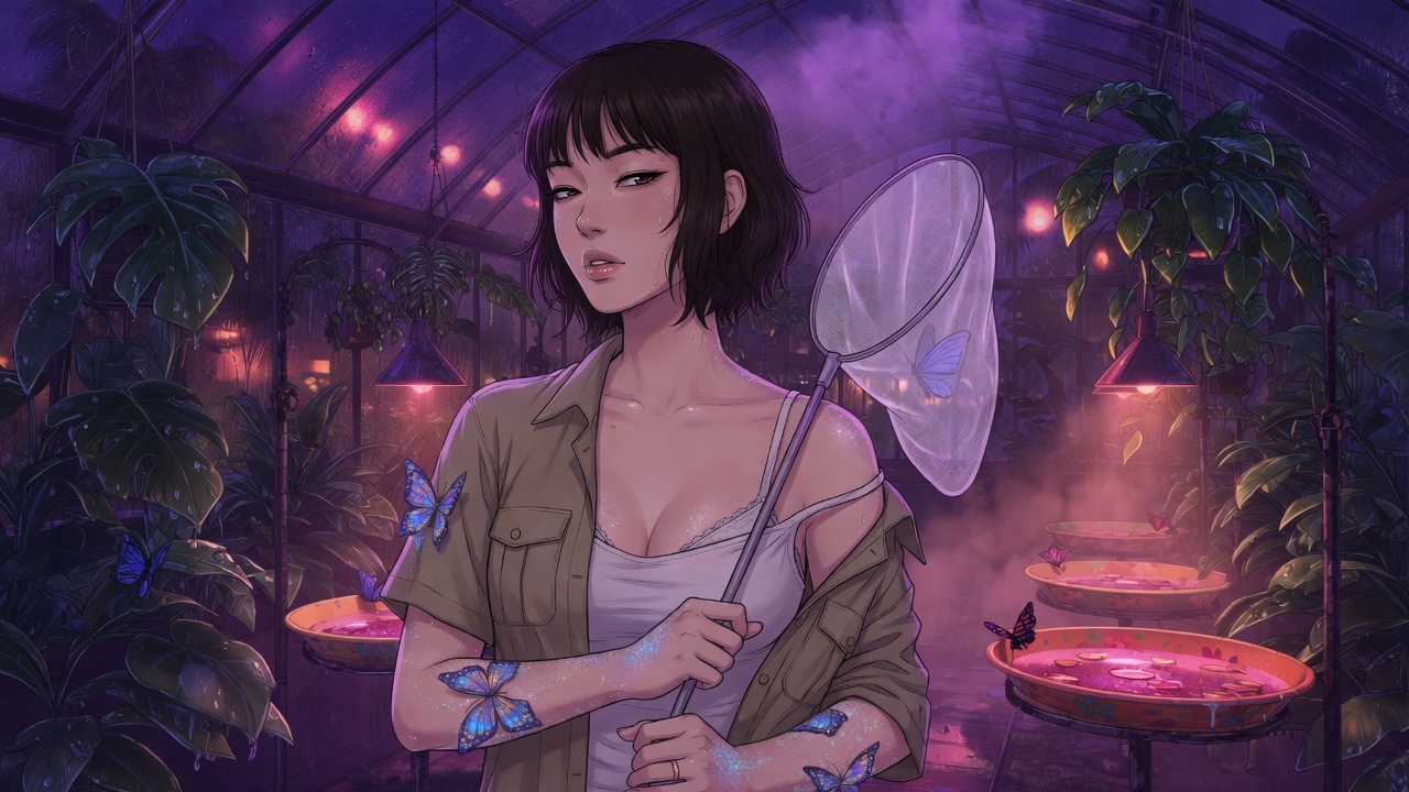 Net — Butterfly house adult visual novel cover