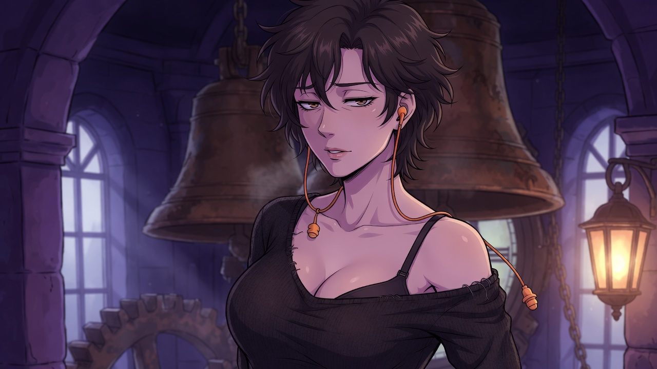 Bell — Clock tower adult visual novel cover