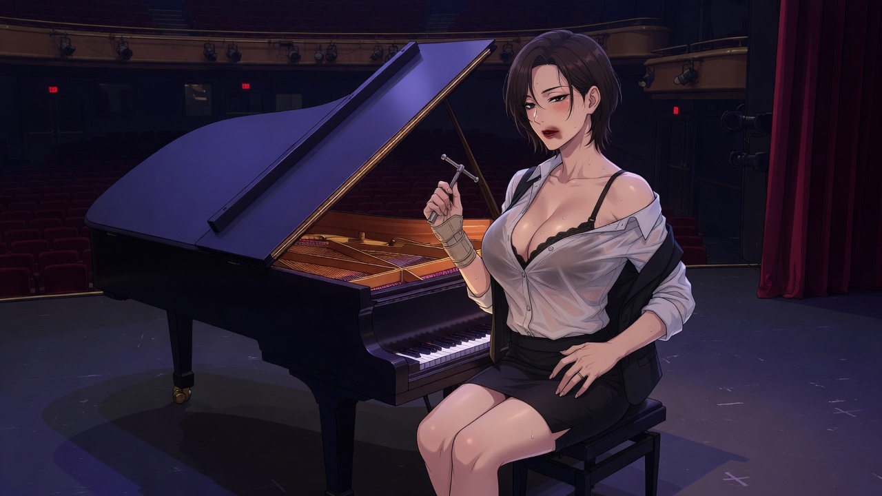 Hammer — Piano adult visual novel cover