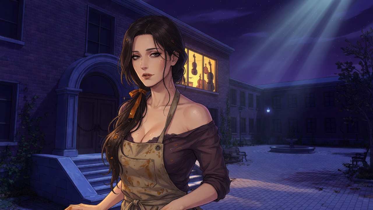Varnish — Violin adult visual novel cover